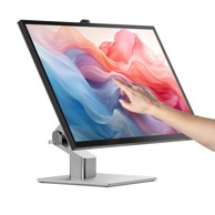 ALOGIC Monitor 32C4KPDTF / 32", 3840 x 2160, 4K Ultra HD, VA, Touch, srebrna